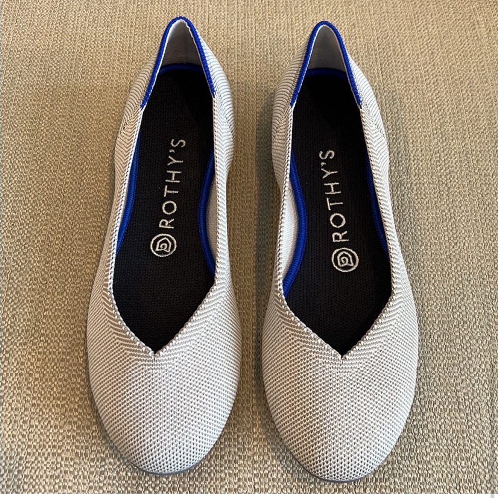 NEW Rothy’s Birdseye Flax Flats